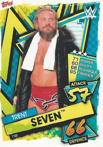 WWE Topps Slam Attax 2021 Trading Card Trent Seven No.156