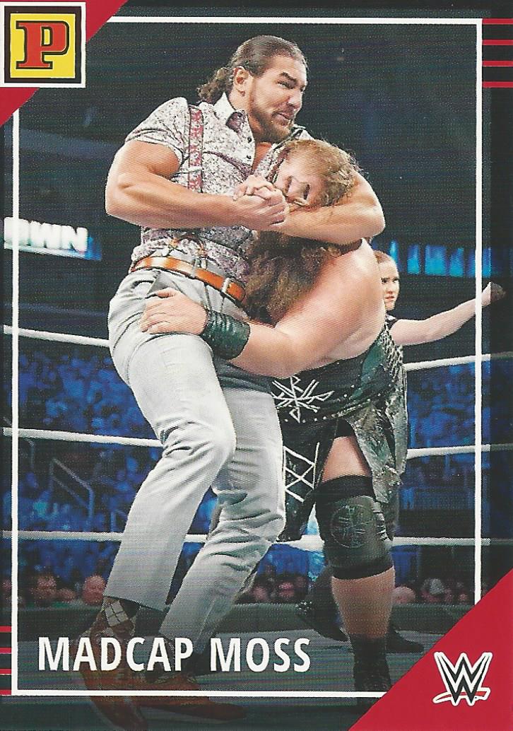 WWE Panini Debut Edition 2022 Trading Cards Madcap Moss No.71 Red