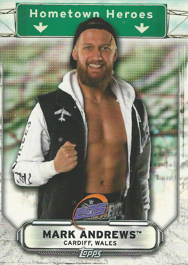 WWE Topps Raw 2019 Trading Cards Mark Andrews HH-47