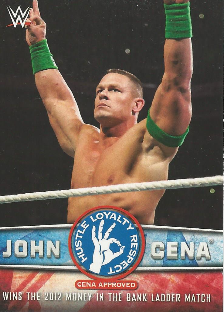 WWE Topps Then Now Forever 2017 Trading Card John Cena 30 of 40