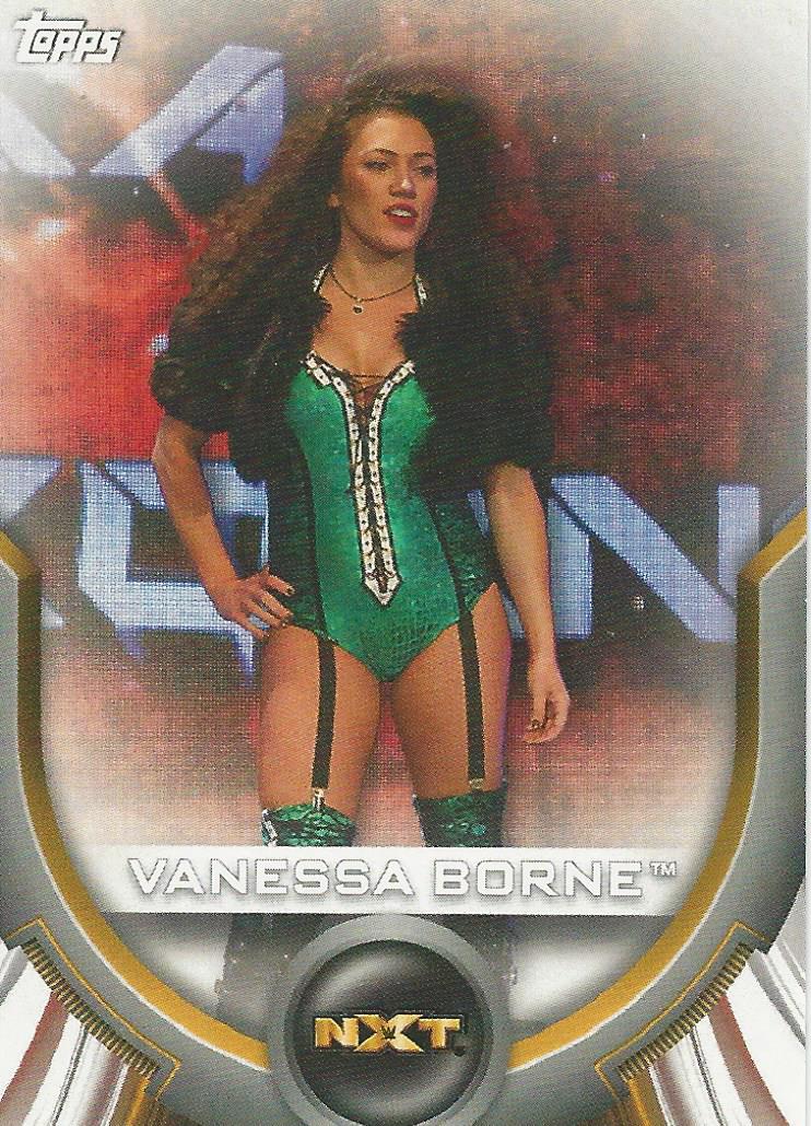 WWE Topps Women Division 2020 Trading Cards Vanessa Borne RC-57