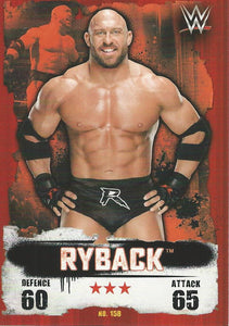 WWE Topps Slam Attax Takeover 2016 Trading Card Ryback No.158