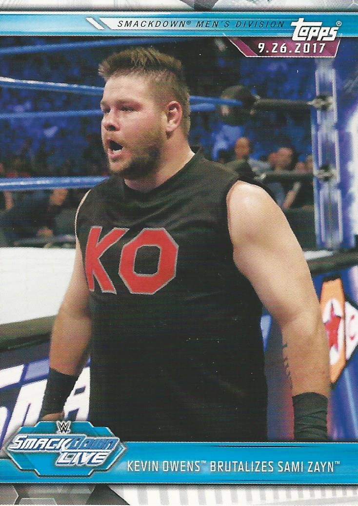 WWE Topps Champions 2019 Trading Cards Kevin Owens No.58