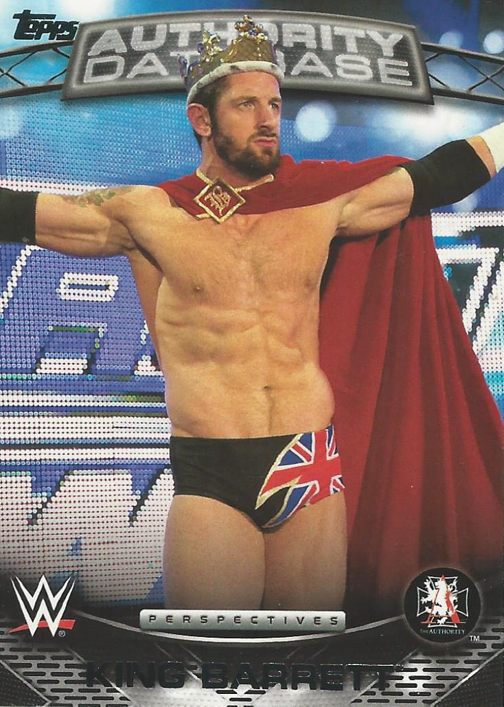 WWE Topps 2016 Trading Cards Wade Barrett 8A