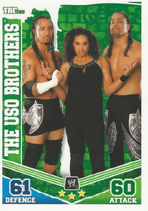 WWE Topps Slam Attax Mayhem 2010 Trading Card The Usos No.158