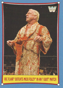 WWE Topps Heritage 2017 Trading Card Ric Flair No.8