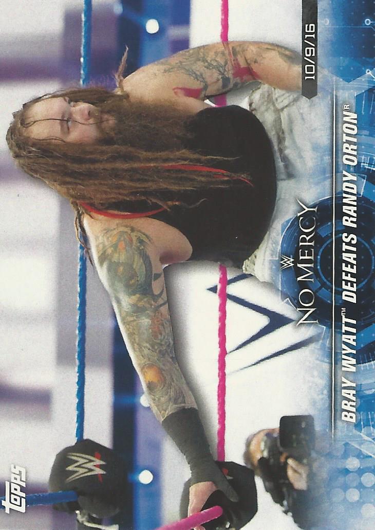 WWE Topps Road to Wrestlemania 2018 Trading Cards Bray Wyatt No.58