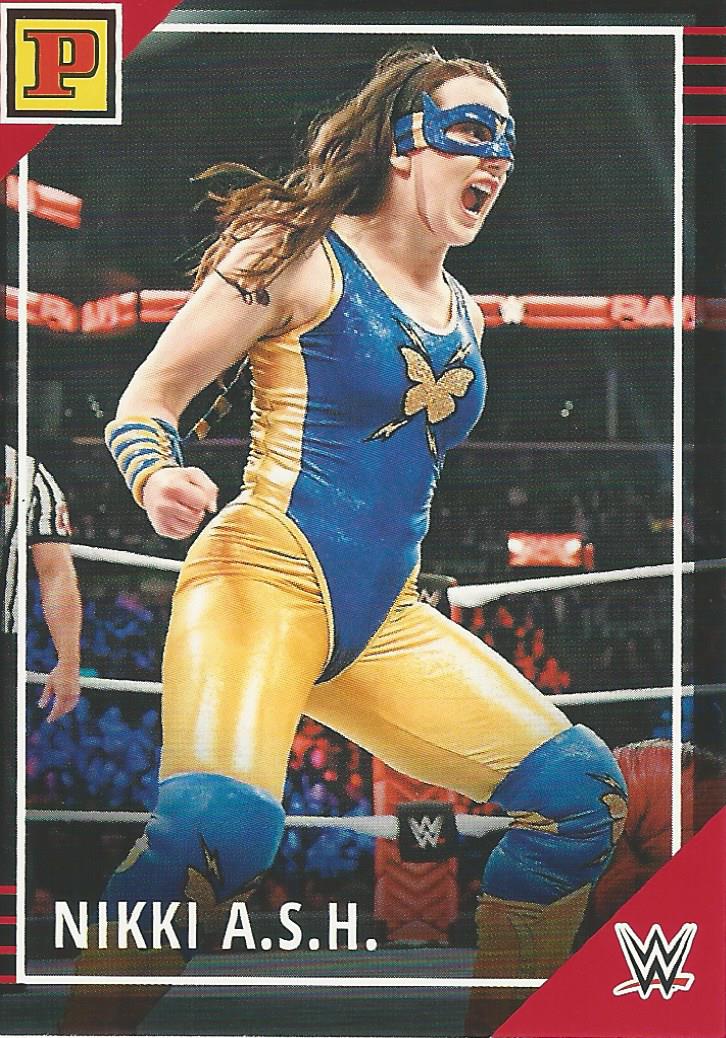 WWE Panini Debut Edition 2022 Trading Cards Nikki A.S.H No.88 Red