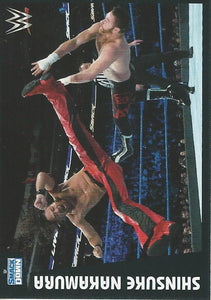 WWE Panini 2022 Sticker Collection Shinsuke Nakamura No.158