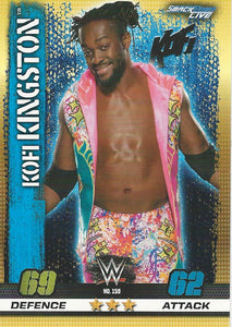 WWE Topps Slam Attax 10th Edition Trading Card 2017 Kofi Kingston No.159