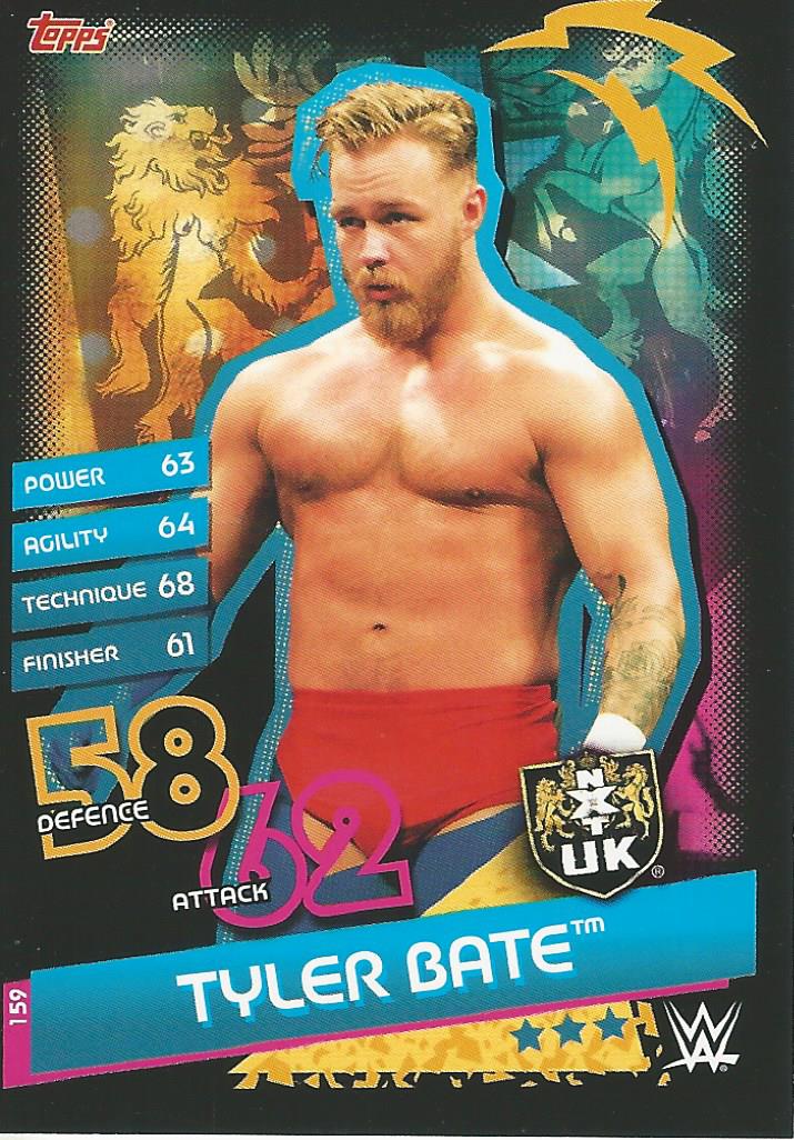 WWE Topps Slam Attax Reloaded 2020 Trading Card Tyler Bate No.159 NXT UK