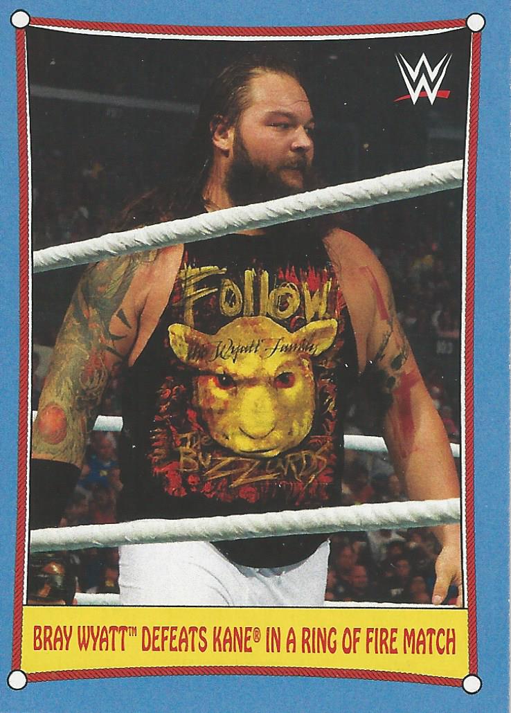 WWE Topps Heritage 2017 Trading Card Bray Wyatt No.9