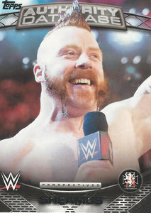 WWE Topps 2016 Trading Cards Sheamus 9A