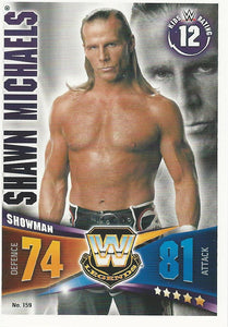 WWE Topps Slam Attax Rivals 2014 Trading Card Shawn Michaels No.159