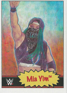 WWE Topps Living Set Trading Cards 2021 Mia Yim No.15