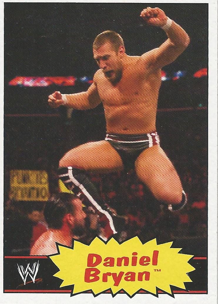 WWE Topps Heritage 2012 Trading Cards Daniel Bryan No.15