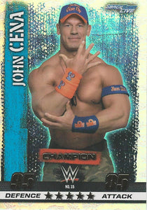 WWE Topps Slam Attax 10th Edition Trading Card 2017 Champion John Cena No.15