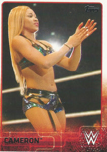 WWE Topps 2015 Trading Card Cameron No.15