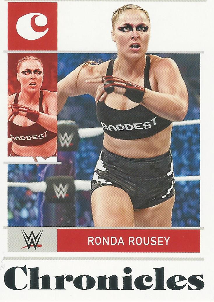 WWE Panini Chronicles 2023 Trading Cards Ronda Rousey No.43