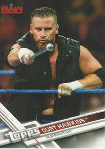 WWE Topps Then Now Forever 2017 Trading Card Curt Hawkins No.115