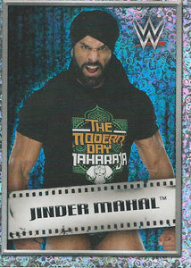 WWE Topps 2018 Stickers Jinder Mahal Foil No.15