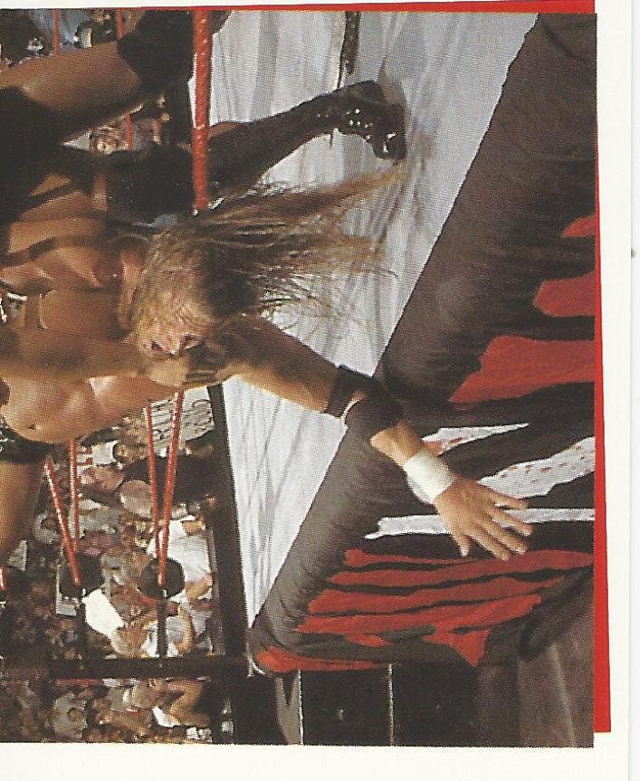 WWF Smackdown Stickers 2000 The Rock vs Triple H No.15