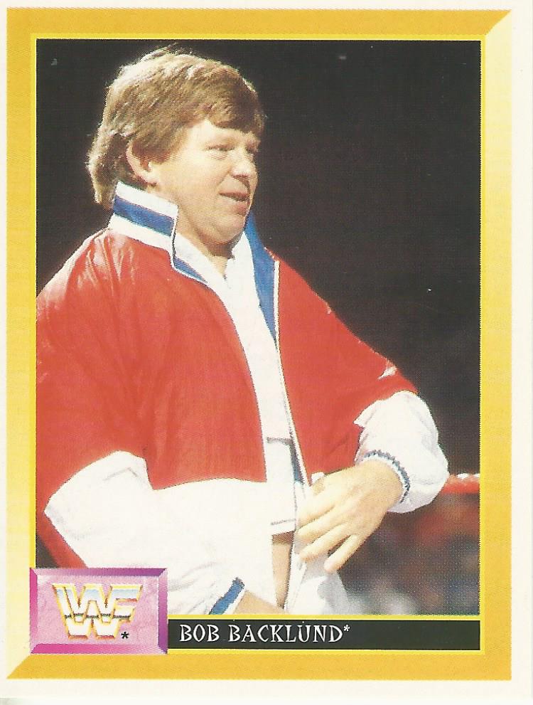 WWF Merlin Sticker Collection 1994 Bob Backlund No.15