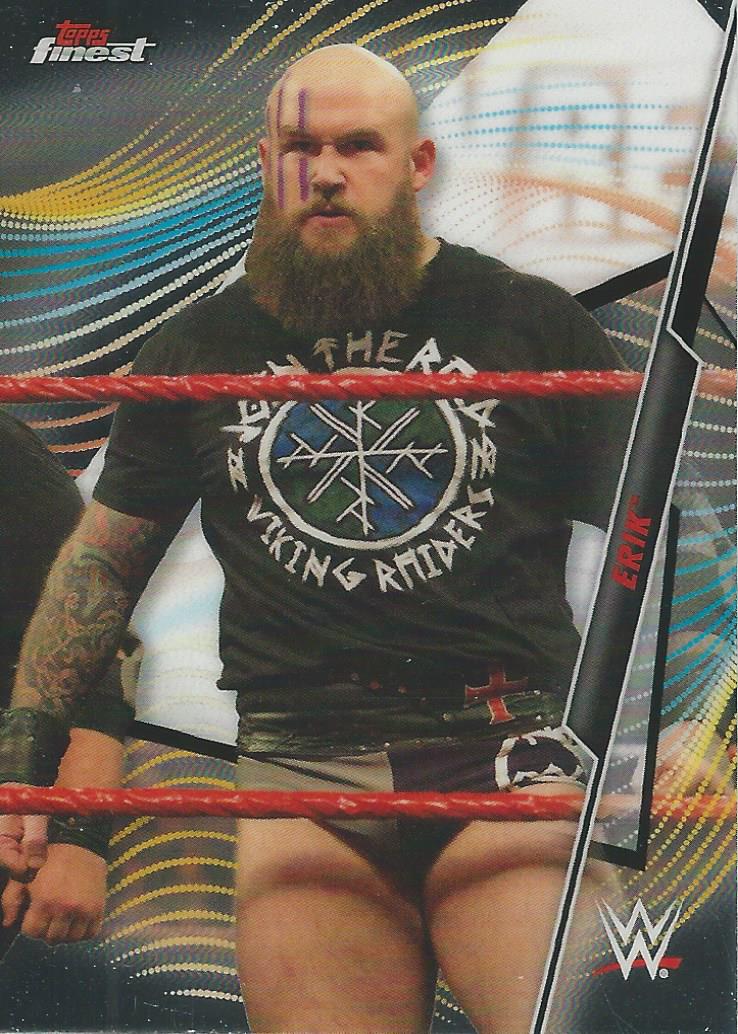 WWE Topps Finest 2020 Trading Card Erik No.15