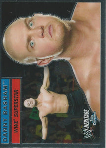 WWE Topps Chrome Heritage Trading Card 2006 Danny Basham No.15