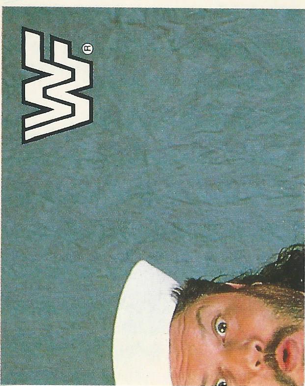 WWF Merlin Sticker Collection 1990 Tugboat No.15