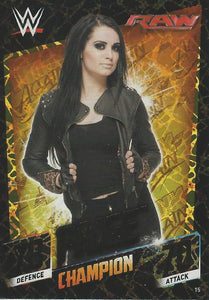 WWE Topps Slam Attax 2015 Then Now Forever Trading Card Paige Champion No.15