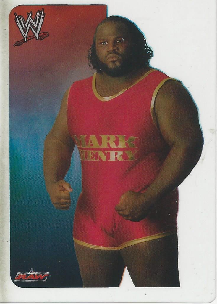 WWE Edibas Lamincards 2004 Mark Henry No.15