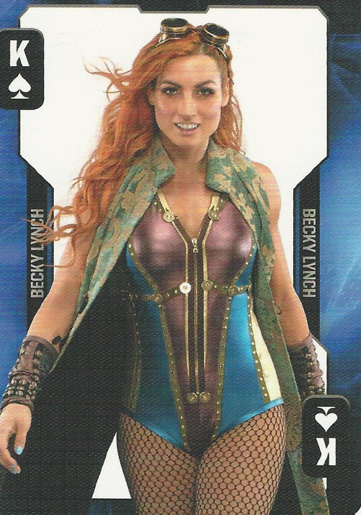 WWE Evolution Playing Cards 2019 Becky Lynch