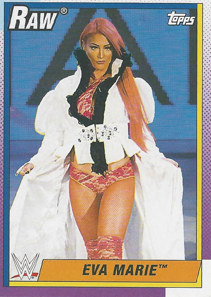 WWE Topps Heritage 2021 Trading Card Eva Marie No.15