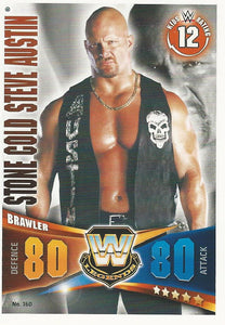 WWE Topps Slam Attax Rivals 2014 Trading Card Stone Cold Steve Austin No.160