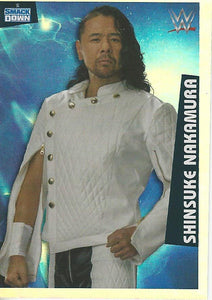 WWE Panini 2022 Sticker Collection Shinsuke Nakamura Foil No.160