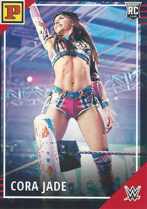 WWE Panini Debut Edition 2022 Trading Cards Cora Jade Red No.19