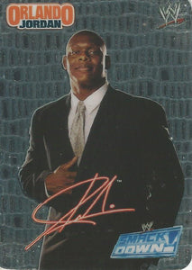 WWE Smackdown Tesla 2004 Trading Cards Orlando Jordan Foil No.53