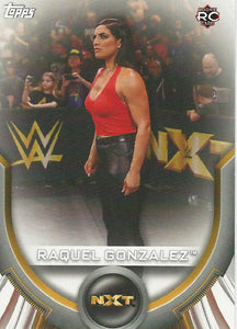 WWE Topps Women Division 2020 Trading Cards Raquel Gonzalez RC-60