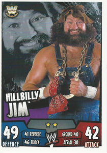 WWE Topps Slam Attax Rumble 2011 Trading Card Hillbilly Jim No.160