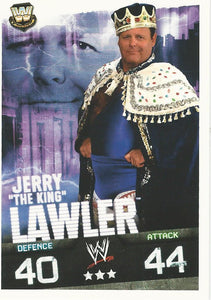 WWE Topps Slam Attax Evolution 2010 Trading Cards Jerry Lawler No.160
