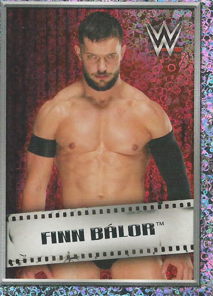 WWE Topps 2018 Stickers Finn Balor Foil No.160