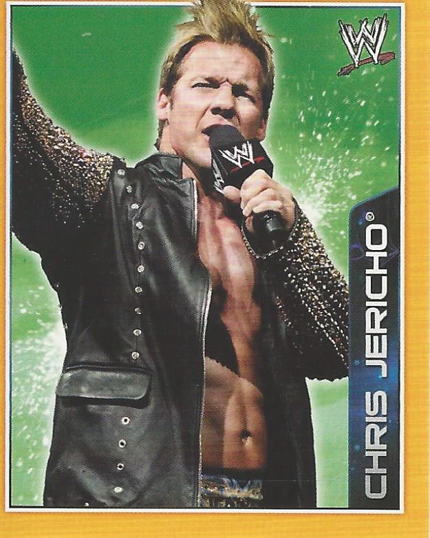 WWE Topps A-Z Sticker Collection 2014 Chris Jericho No.160