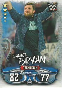 WWE Topps Slam Attax Live 2018 Trading Card Daniel Bryan No.160