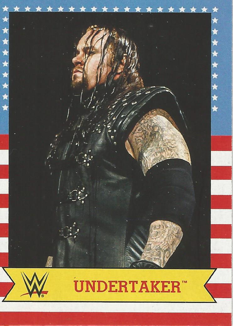 WWE Topps Heritage 2017 Trading Card Undertaker No.1