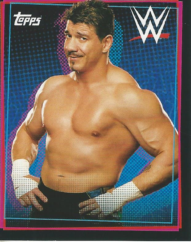 WWE Topps Road to Wrestlemania Stickers 2021 Eddie Guerrero No.161