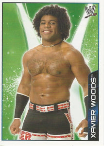 WWE Topps A-Z Sticker Collection 2014 Xavier Woods No.161
