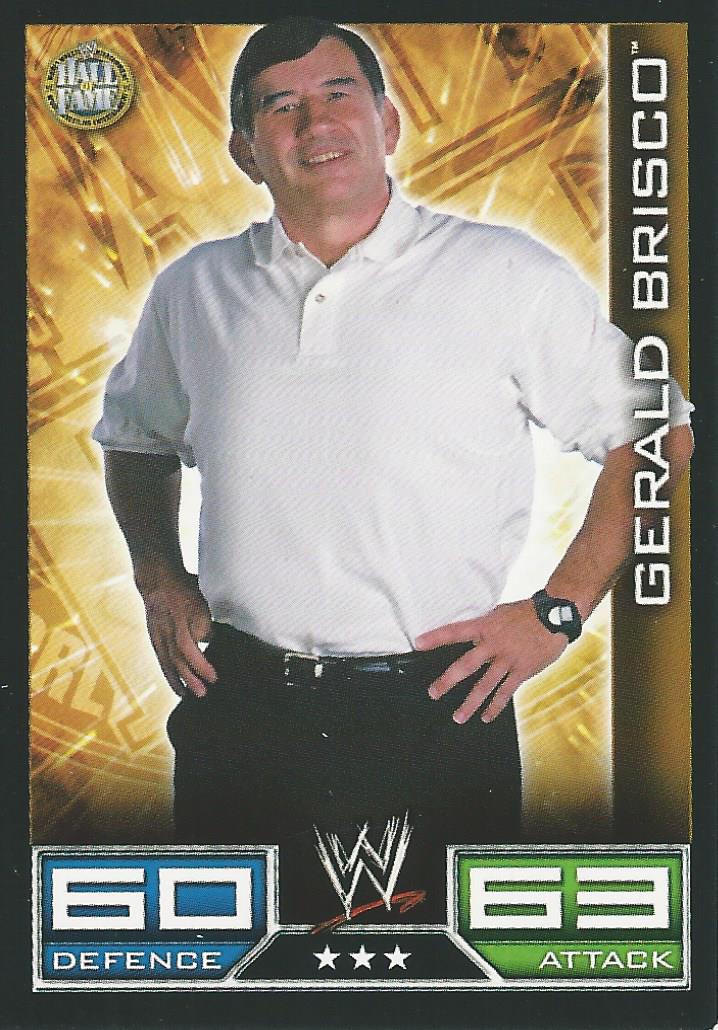 WWE Topps Slam Attax 2008 Trading Cards Gerald Brisco No.161