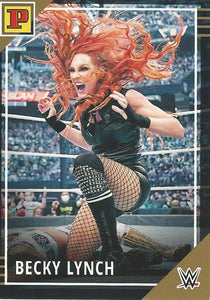 WWE Panini Debut Edition 2022 Trading Cards Becky Lynch Gold No.28