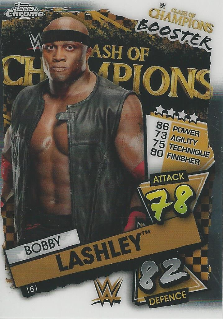 WWE Topps Slam Attax Chrome 2021 Trading Cards Bobby Lashley No.161